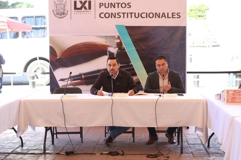 La Comisión de Puntos Constitucionales sesionará en diferentes zonas del estado para acercar la función legislativa a la ciudadanía  