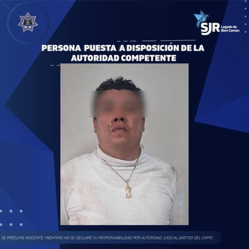 Detienen a sujeto por violencia de género en Valle Dorado tras reporte al 9-1-1 Borrador automático