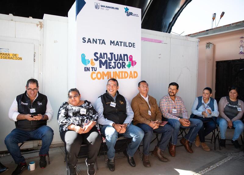 Realizan jornada “Miércoles en Santa Matilde” con más de 200 atenciones ciudadanas