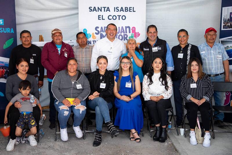 Acerca Municipio servicios y atención directa a Santa Isabel El Coto con programa “Viernes en tu Comunidad”