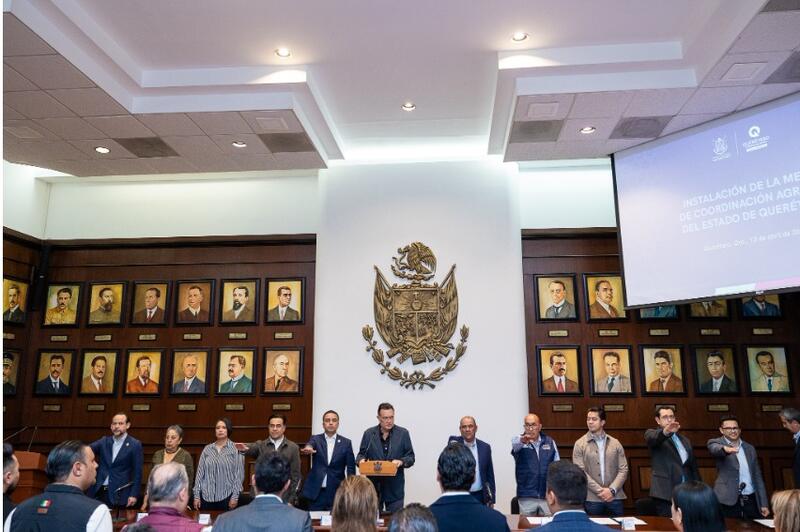 Instalan Mesa de Coordinación Agraria para fortalecer certeza jurídica en el campo queretano