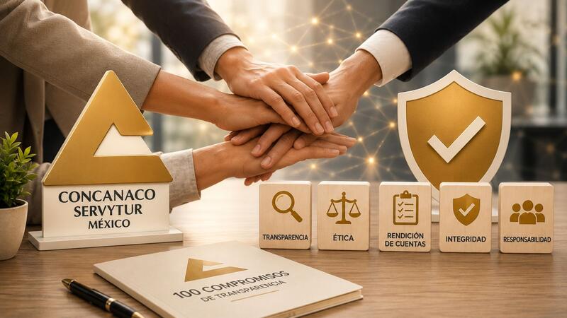CONCANACO SERVYTUR impulsa cultura de transparencia y refuerza controles anticorrupción
