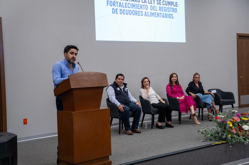 Querétaro fortalece acciones contra deudores alimentarios: Agustín Dorantes Borrador automático