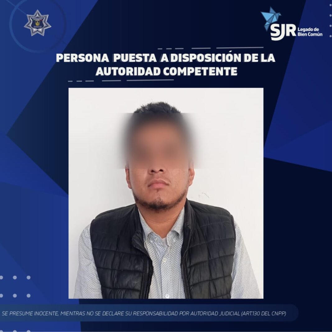 DETIENEN A SUJETO POR PORTACIÓN DE ARMA DE FUEGO EN SAN JUAN DEL RÍO