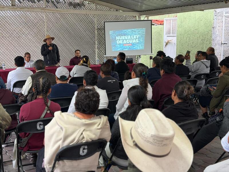 Diputados Eric Silva y Rosalba Vázquez reafirman 13 acuerdos ciudadanos por la nueva Ley de Aguas en La Cañada, El Marqués Borrador automático