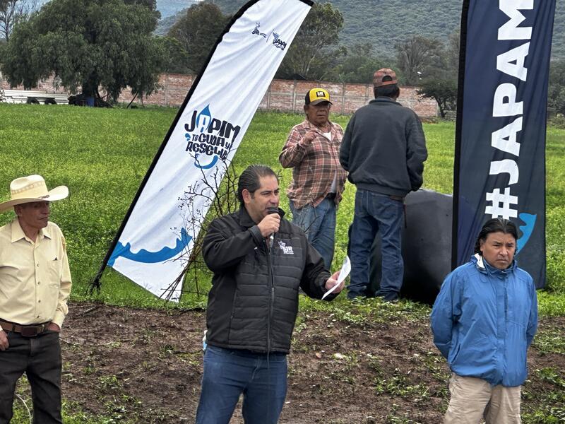 Arranca JAPAM bordo de regulación para fortalecer la recarga del acuífero de San Juan del Río Borrador automático