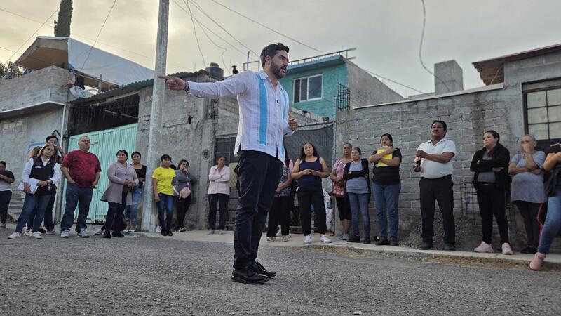 Agustín Dorantes refuerza gestiones para regularizar asentamiento Los Pinos Borrador automático