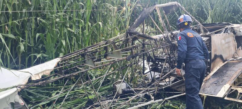Piloto resulta ileso tras caída de aeronave ligera en San Juan del Río Borrador automático