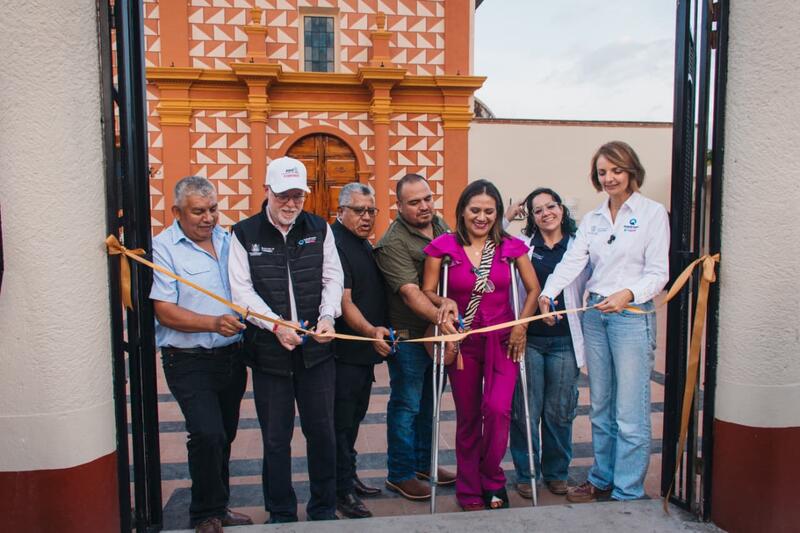 SECULT concluye restauración de la Parroquia de la Purísima Concepción de María en Arroyo Seco Borrador automático