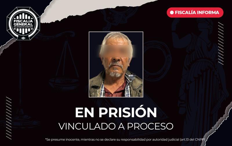 Vinculan a proceso a hombre por homicidio doloso en Santa Rosa Jáuregui Borrador automático