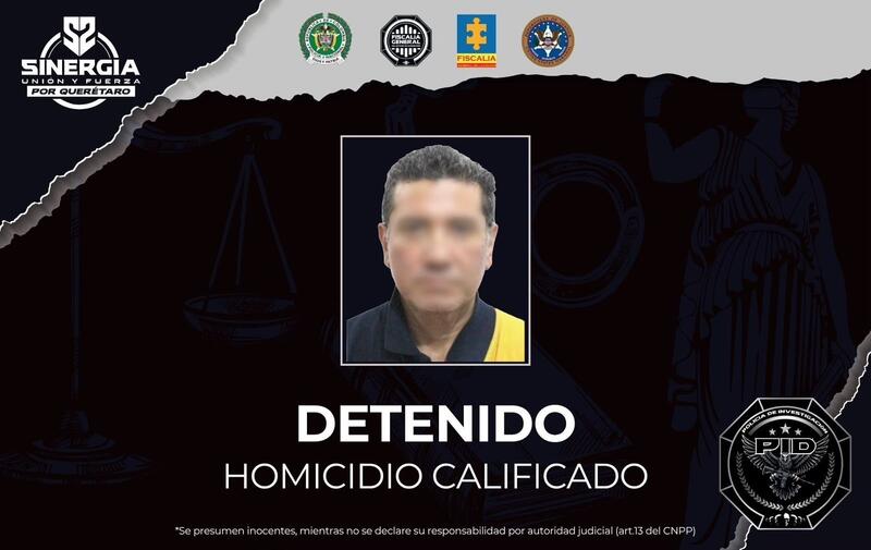 Sinergia Internacional logra detención en Colombia de persona buscada por homicidio cometido en Querétaro