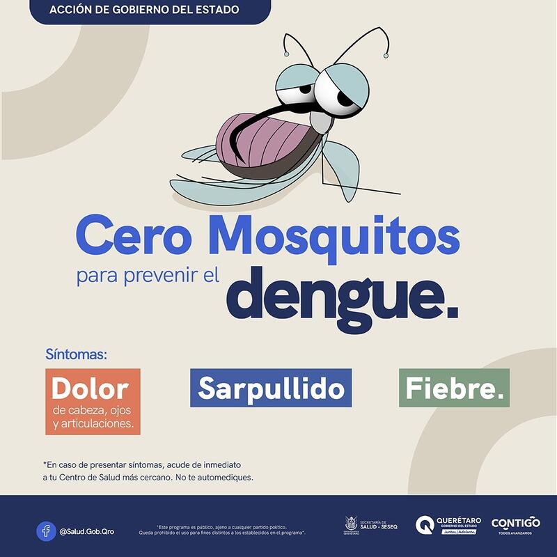 Mantiene SESA acciones de vigilancia y prevención contra el dengue Borrador automático