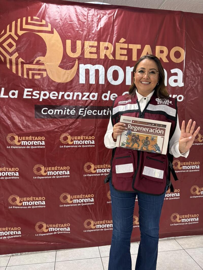 Claudia Díaz Gayou se afilia a Morena y llama a fortalecer la unidad rumbo a 2027 Borrador automático