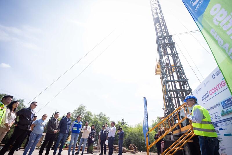 Supervisa Mauricio Kuri perforación de pozo que llevará agua potable a Los Cues y Bimbalete Borrador automático