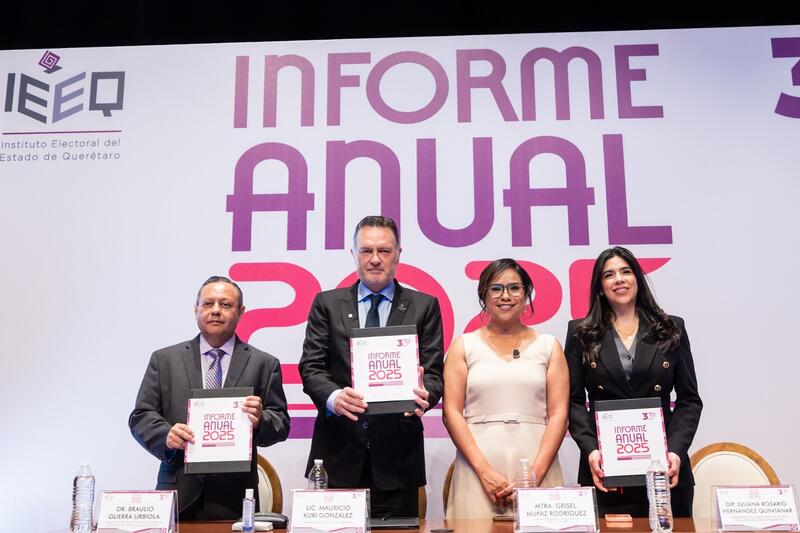 Mauricio Kuri atestigua resultados del IEEQ y conmemora 30 años del organismo Borrador automático