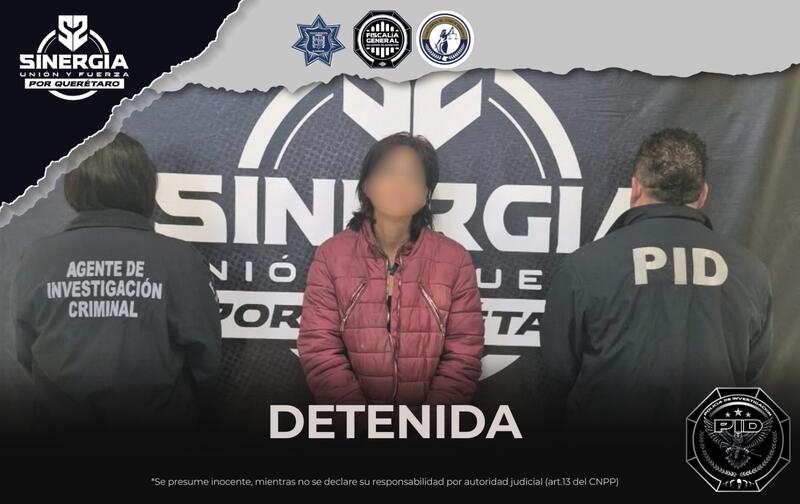 Detienen en El Marqués a mujer buscada por autoridades de Guanajuato Borrador automático