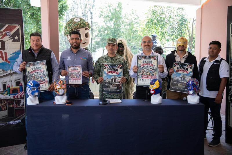 Paseo Dominical llegará a La Llave con autos clásicos, lucha libre y actividades militares Borrador automático