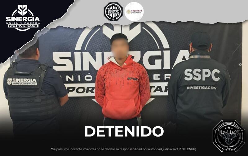 Detienen en Ciudad de México a hombre requerido por violación en Querétaro Borrador automático