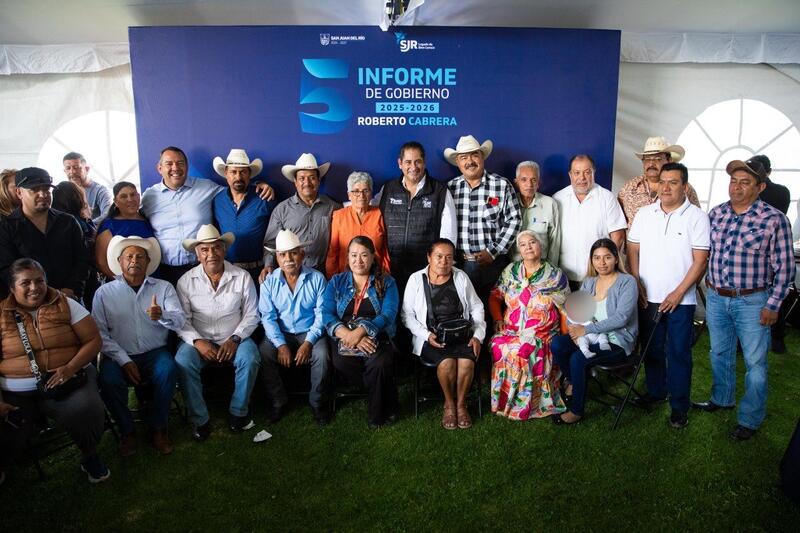 Roberto Cabrera destaca obras y programas para fortalecer el abasto de agua en San Juan del Río Borrador automático