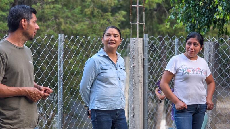 Avanza rehabilitación de espacio comunitario en Jardín, Arroyo Seco