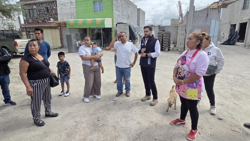 Agustín Dorantes analiza posible regularización de la colonia Juan Diego Borrador automático