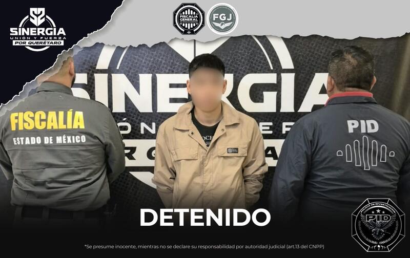 Detienen en Querétaro a “El Niño”, buscado por violación agravada en Edomex Borrador automático