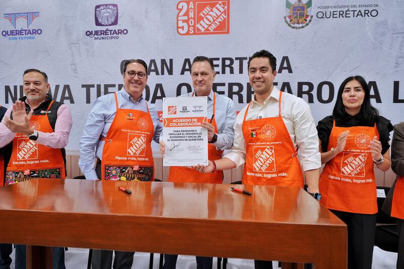 Nueva sucursal de The Home Depot generará 450 empleos en Querétaro Borrador automático