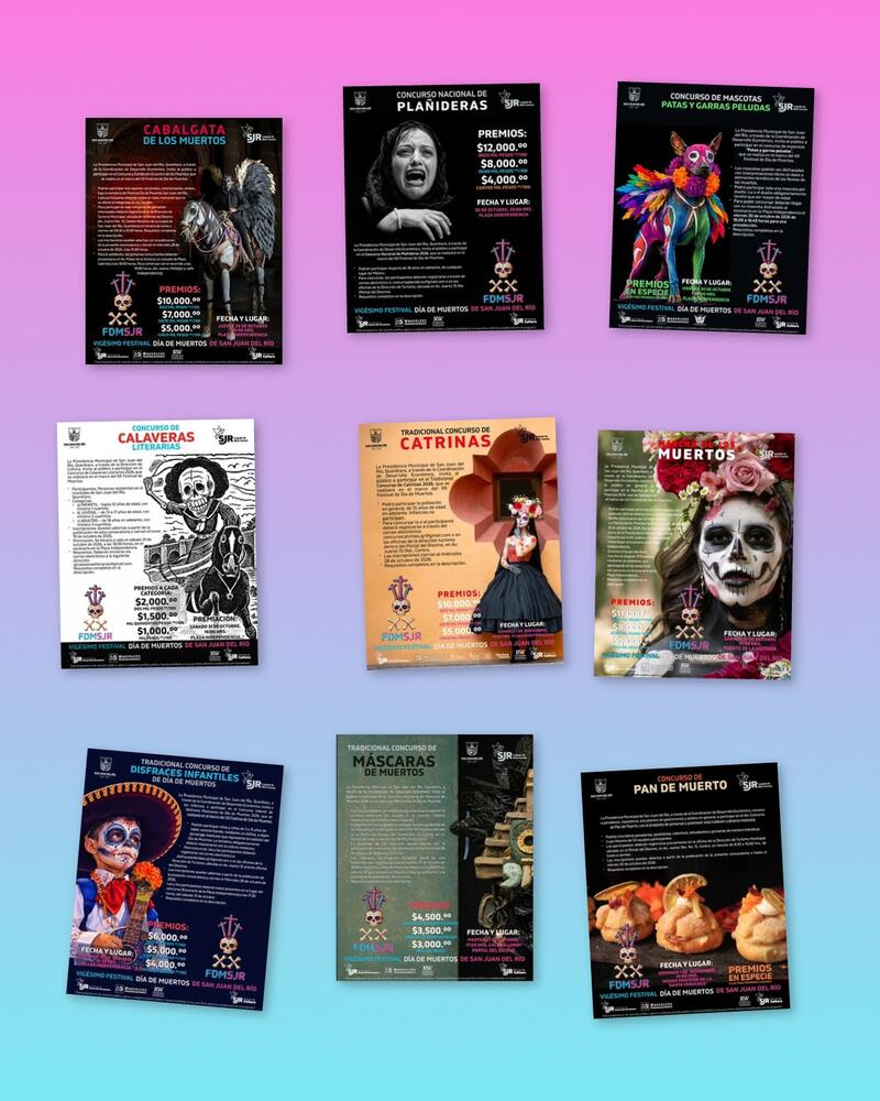 San Juan del Río alista concursos para celebrar el Día de Muertos